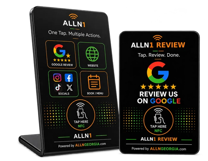 ALLN1 stand and ALLN1 REVIEW card